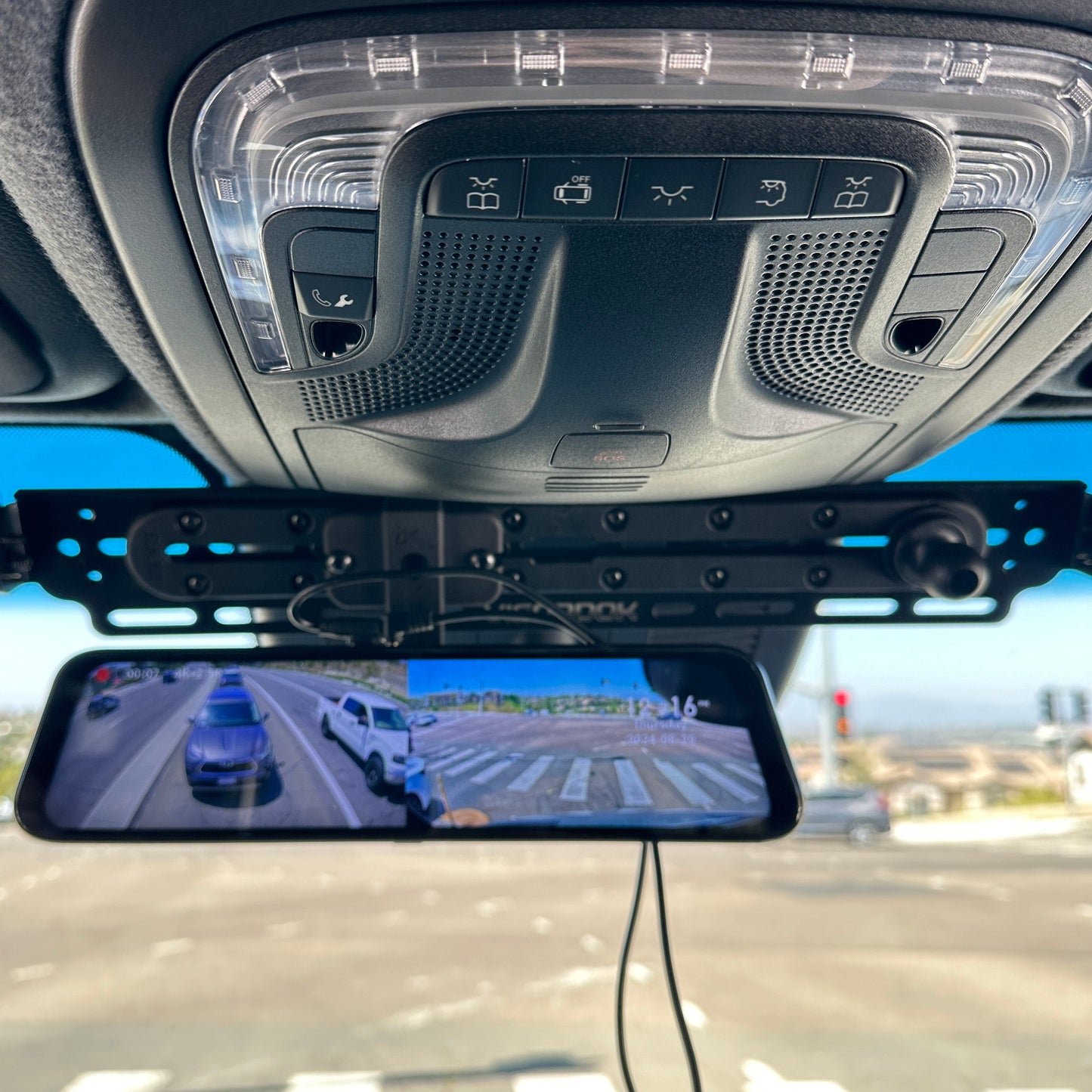 WOLFBOX Dash Cam Visordok Track Mounting Kit