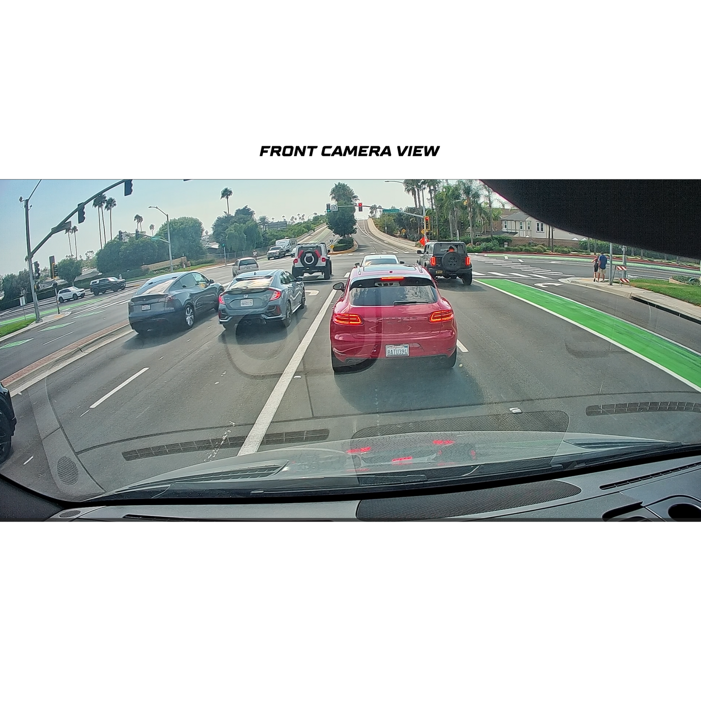 WOLFBOX Dash Cam Visordok Track Mounting Kit