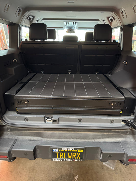 Complete Rear Drawer System for INEOS Grenadier by Diabolical Inc.