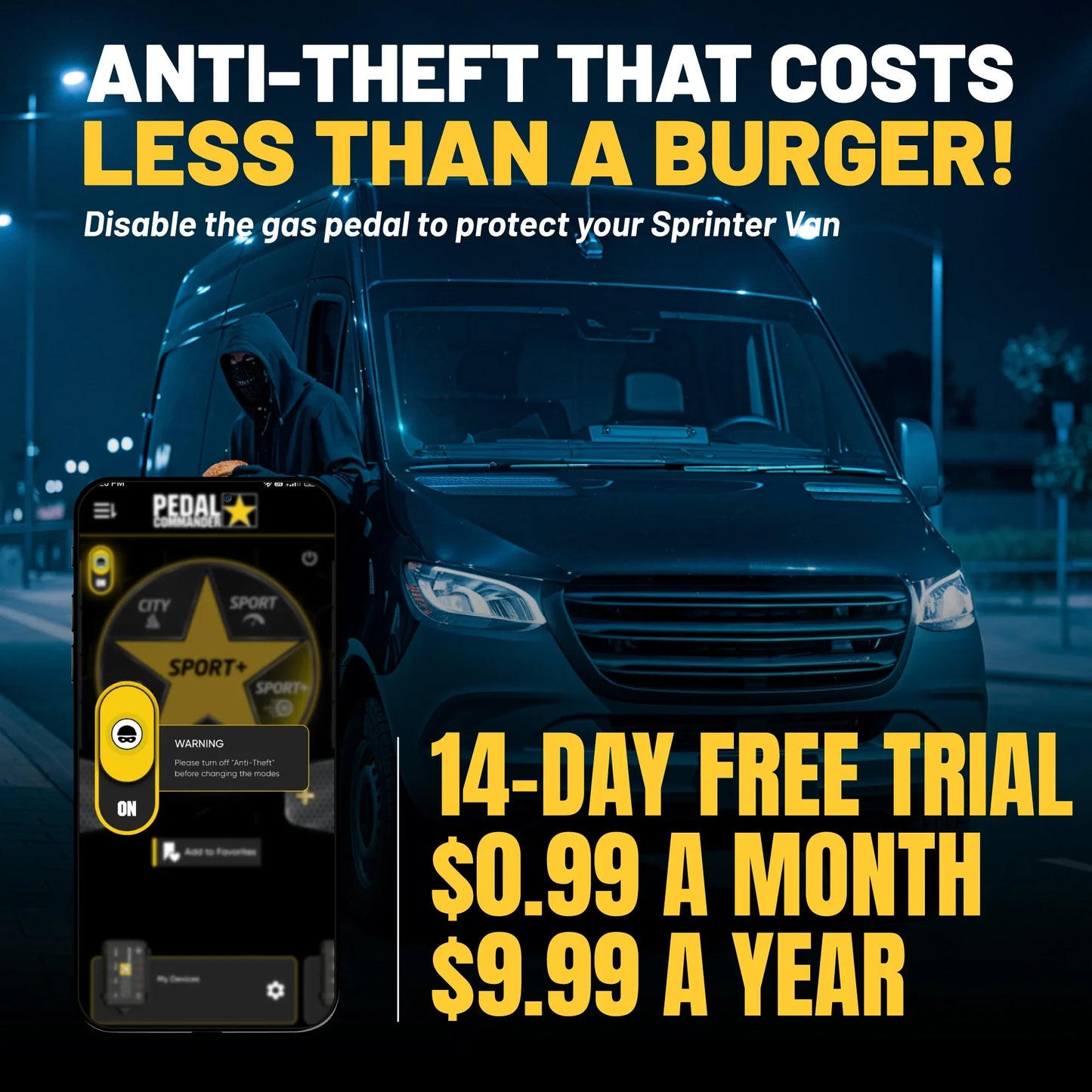 Pedal Commander for Mercedes Sprinter