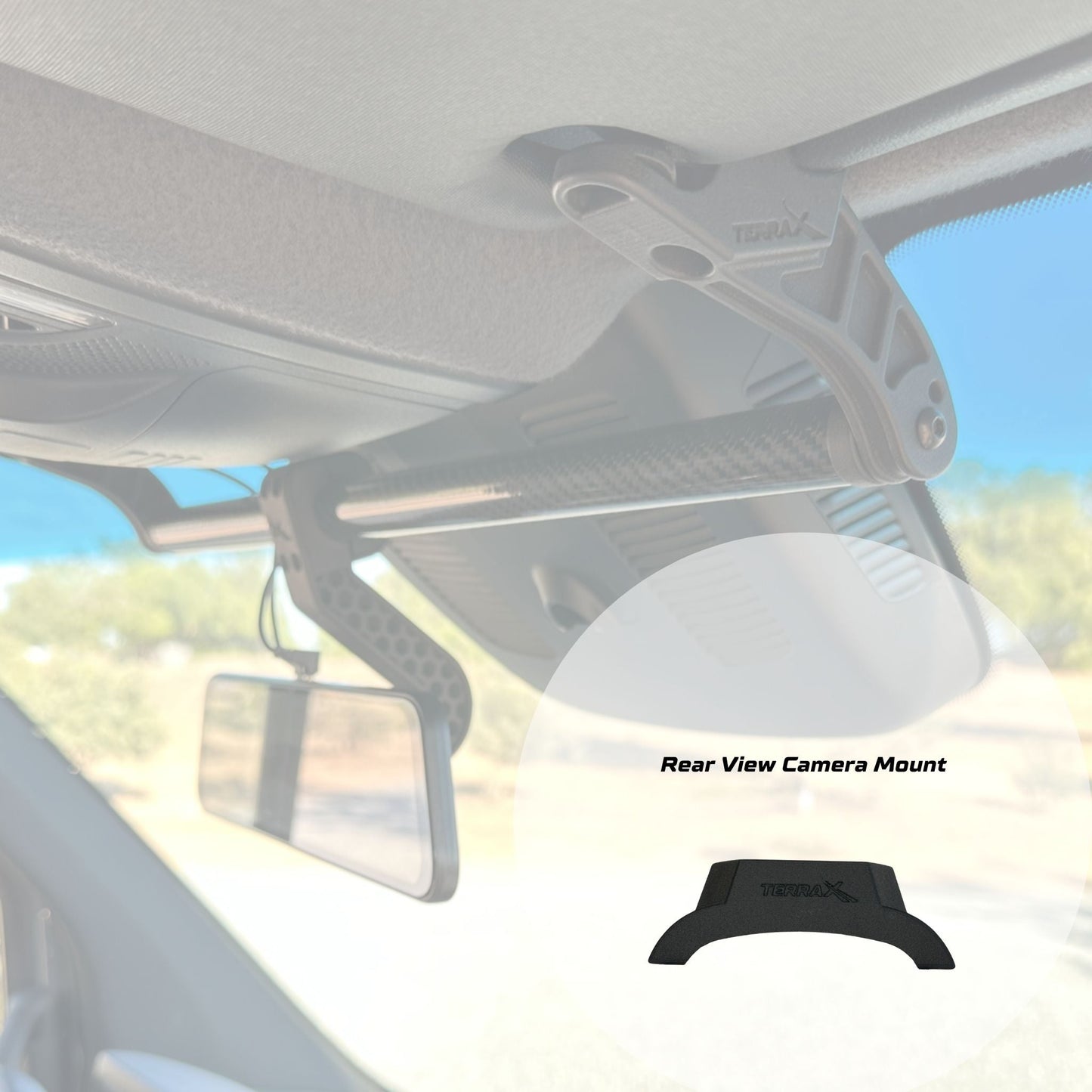 WOLFBOX Dash Cam Visordok Tube Mounting Kit