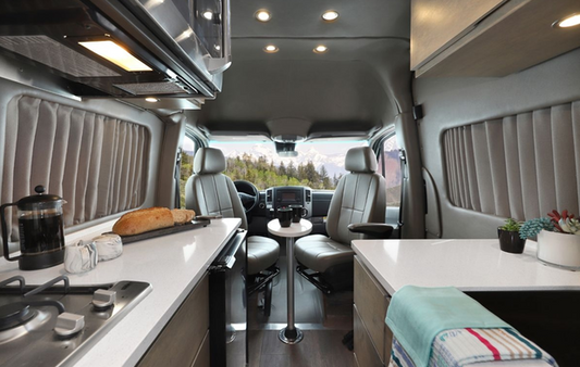 Mercedes Sprinter Travel Van Interior Comfort Guide