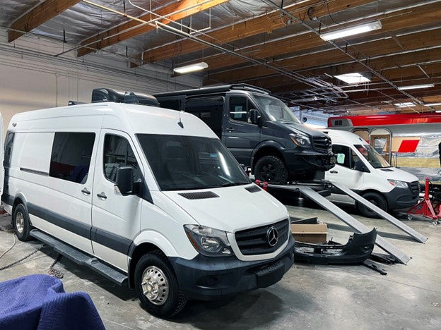 Professional Body Repair Shops for Sprinter Vans and Fleet Work