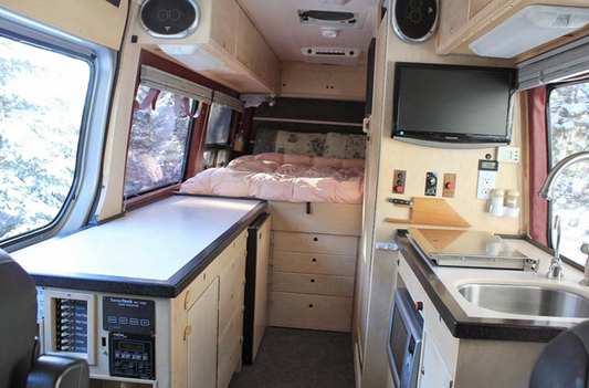 Sprinter Van Conversions Interior Ideas and Layout Plans