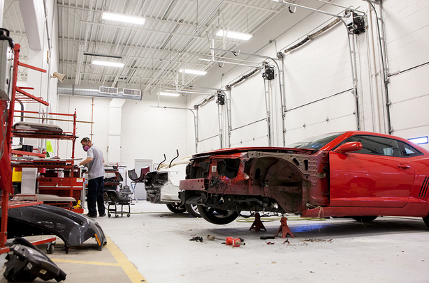 Auto Body Shop Repair Process from Estimate to Finish