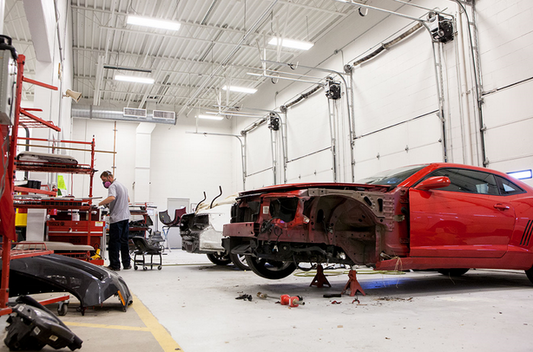 Auto Body Shop Repair Process from Estimate to Finish