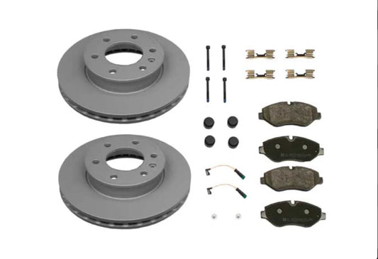 Zimmerman Front Brake Pad And Disc Kit 2007-2018